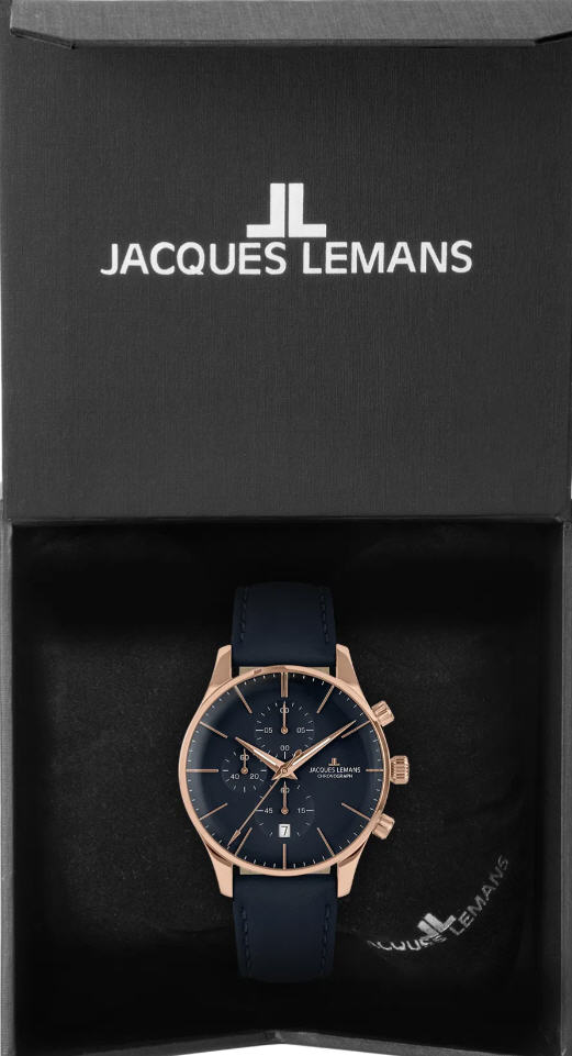 Jacques Lemans férfi karóra 1-2163F